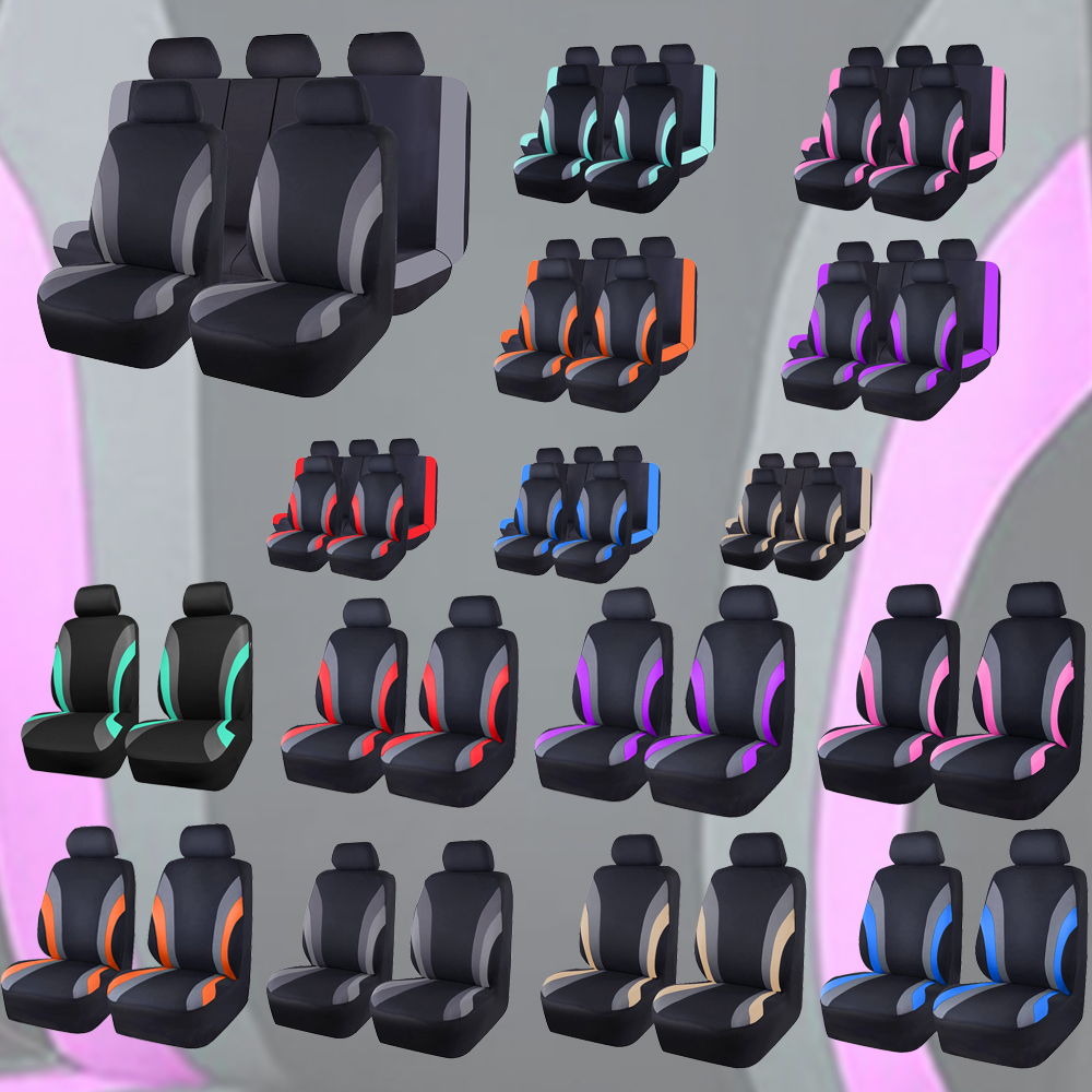 Interior Design Degree - AUTOKING Sportief Design Universele Polyester Autostoelhoezen