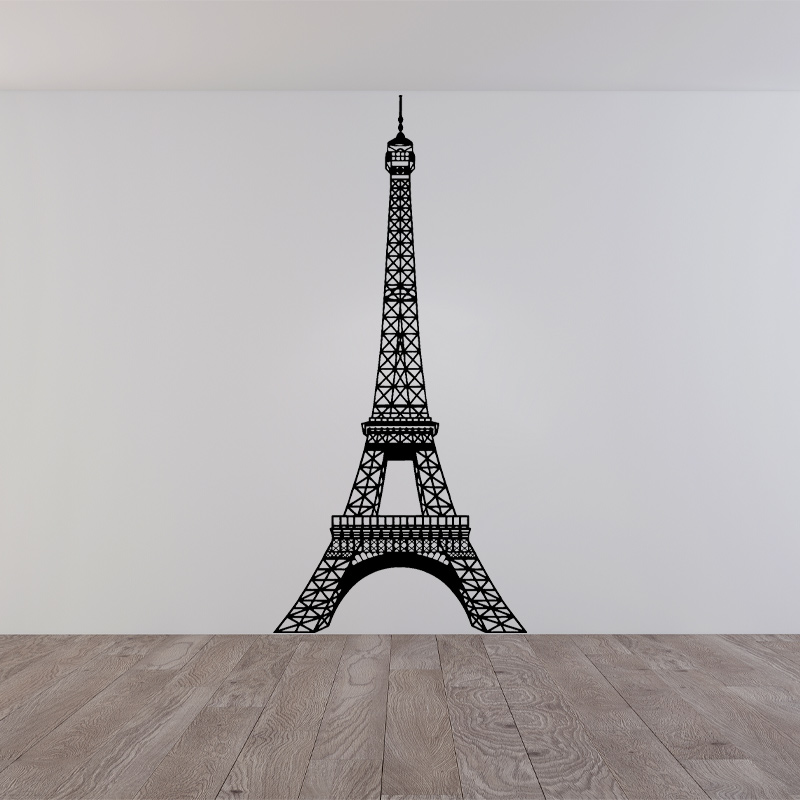 Interior Design Studio - De Eiffeltoren Vinyl Sticker Franse Interieur