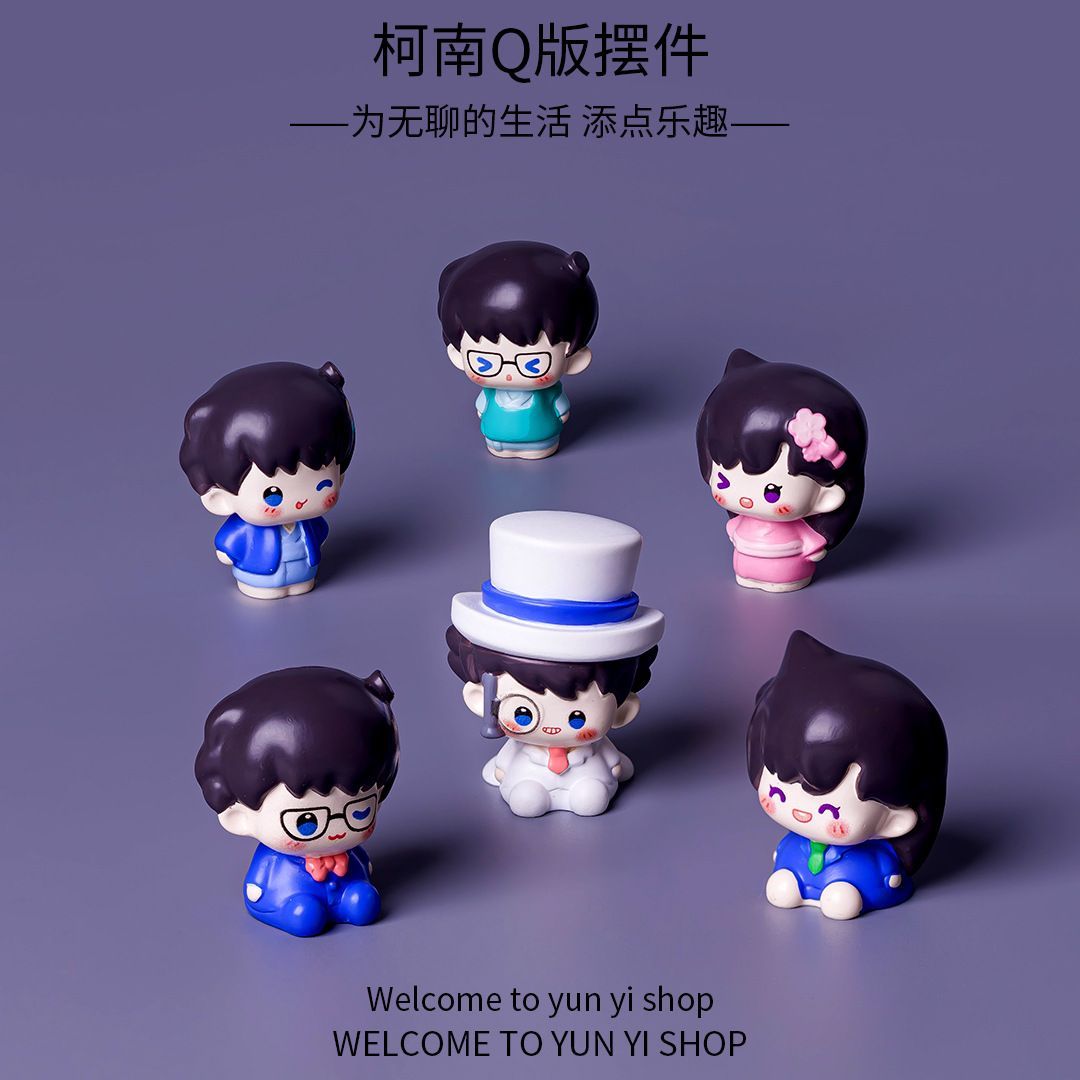 Interior Design Living Room - Detective Conan Mini Harsen Figuurtjes Creatieve