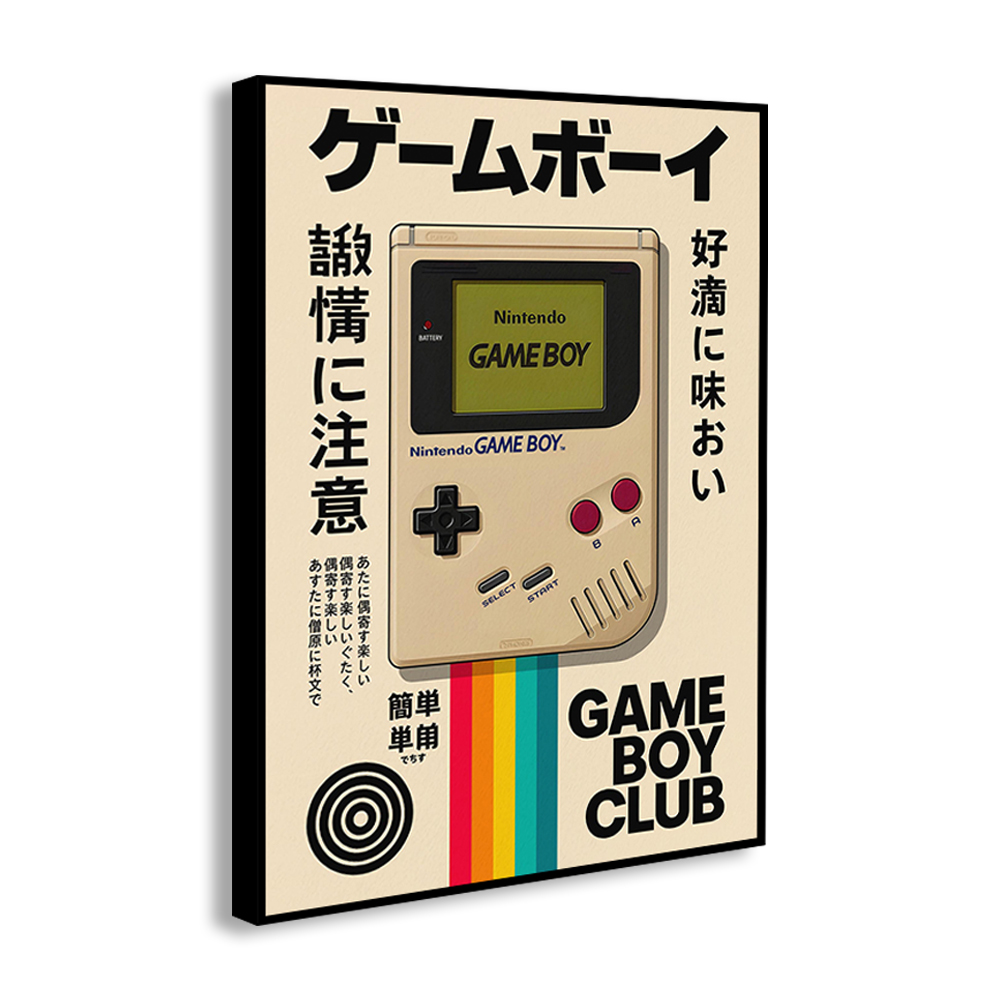 Vintage Gaming Console Canvas  - Interior Design Studio recensie en prijs