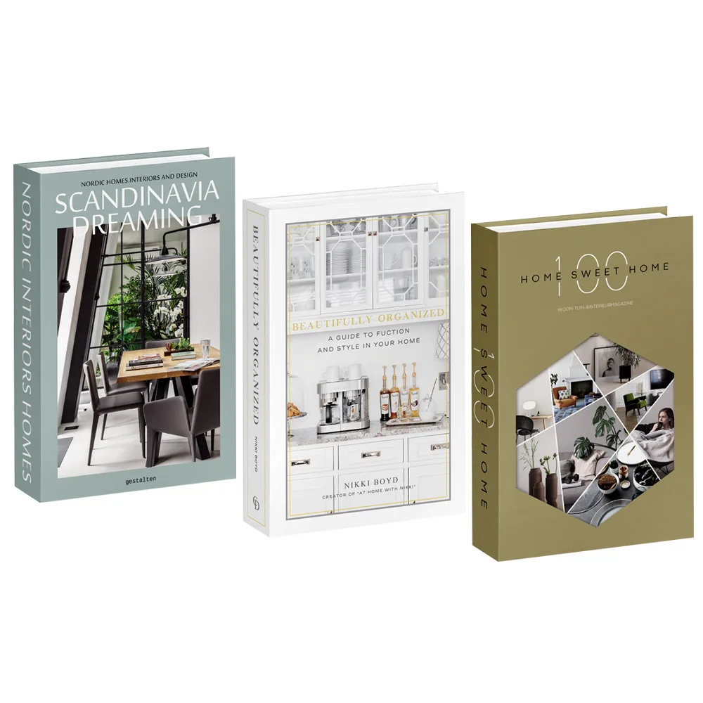 3 stuks/verpakking Simulatiebo - Interior Design Book recensie en prijs