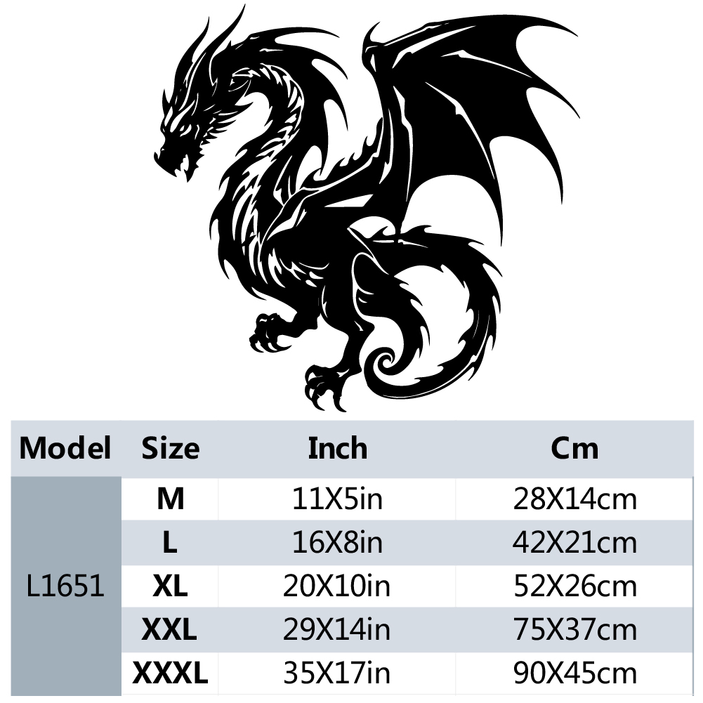 Dragon Wall Decor Wilde Draak  - Interior Design Studio recensie en prijs