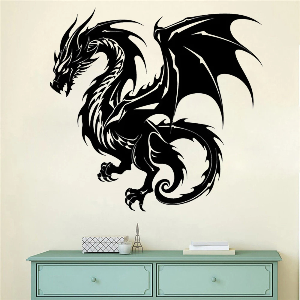 Dragon Wall Decor Wilde Draak  - Interior Design Studio recensie en prijs