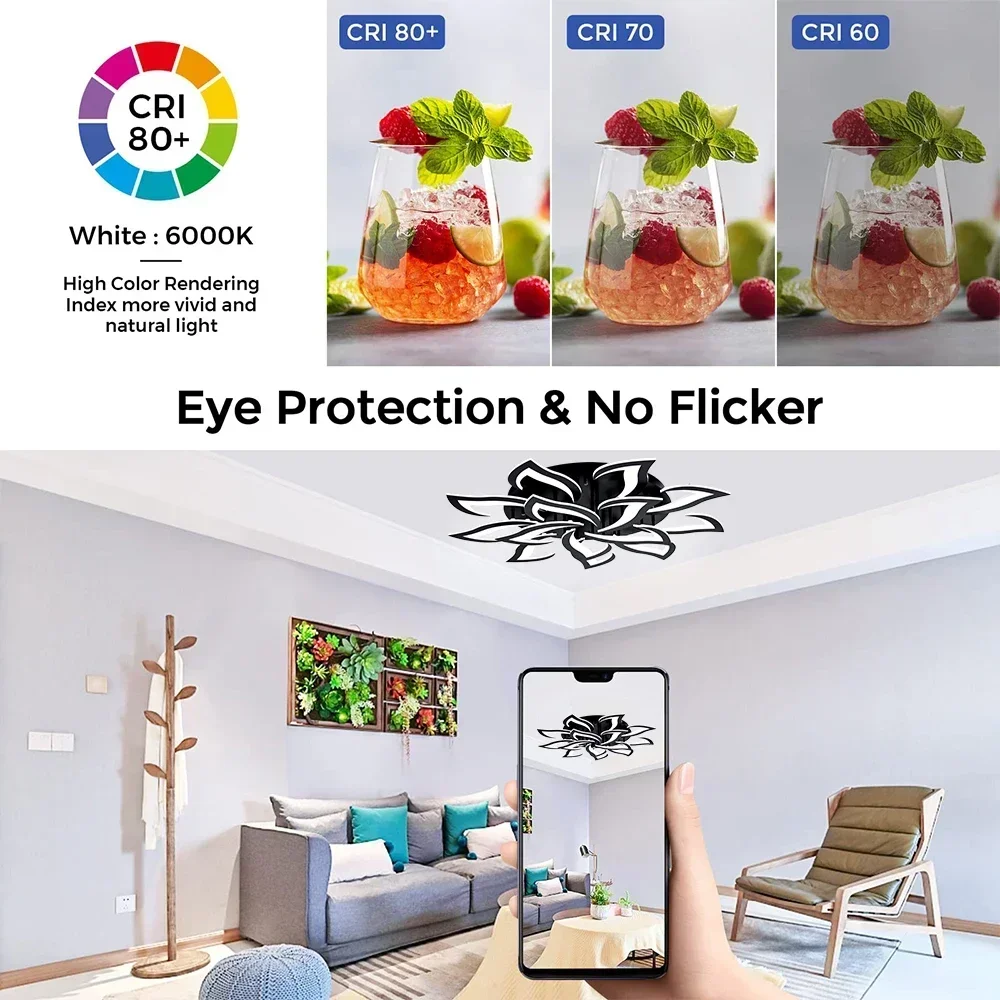 Designer LED-bloemblaadjeskroo - Interior Design Kitchen And Living Room recensie en prijs