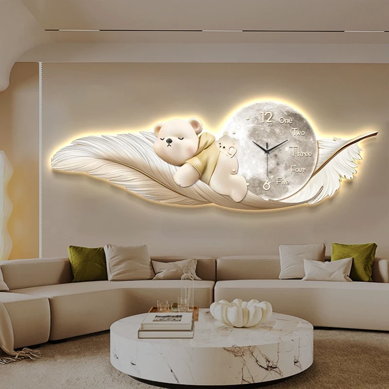 Luxe grote wandklok temperatuu - Interior Design Luxury House recensie en prijs