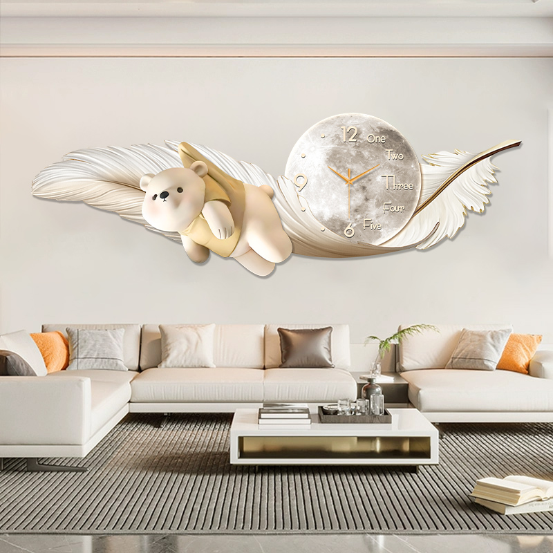 Luxe grote wandklok temperatuu - Interior Design Luxury House recensie en prijs