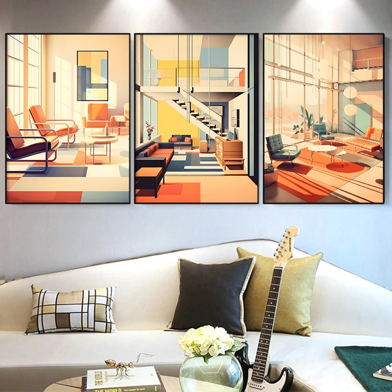 Frameloze vintage interieur ar - Interior Design Studio recensie en prijs