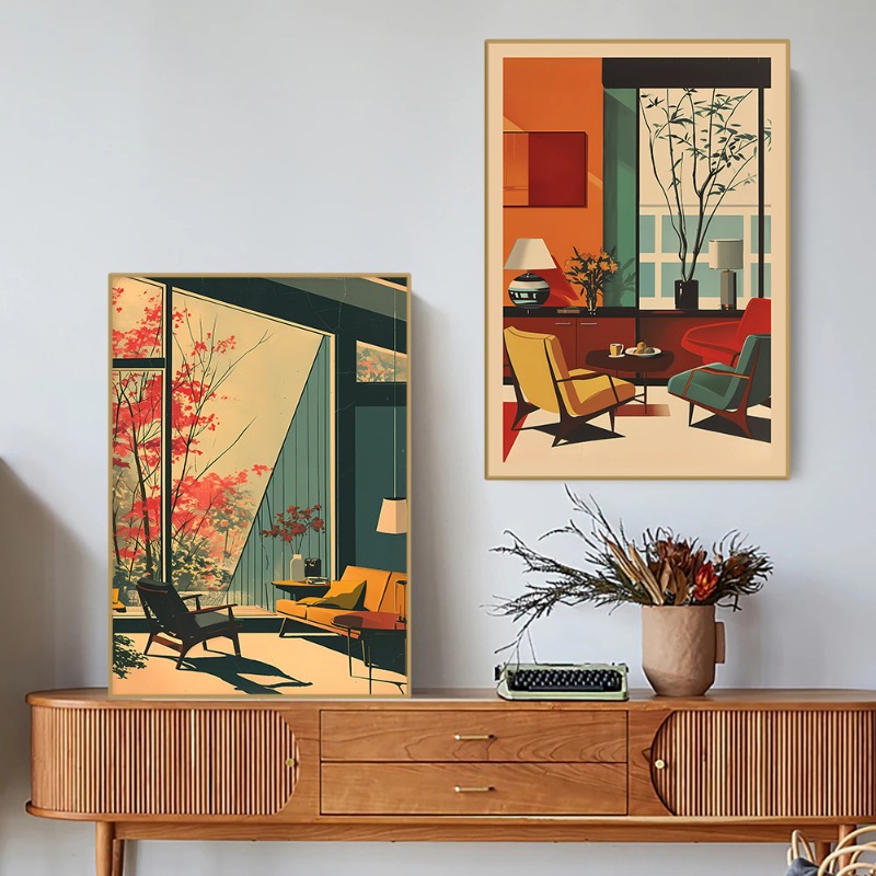 Frameloze vintage interieur ar - Interior Design Studio recensie en prijs