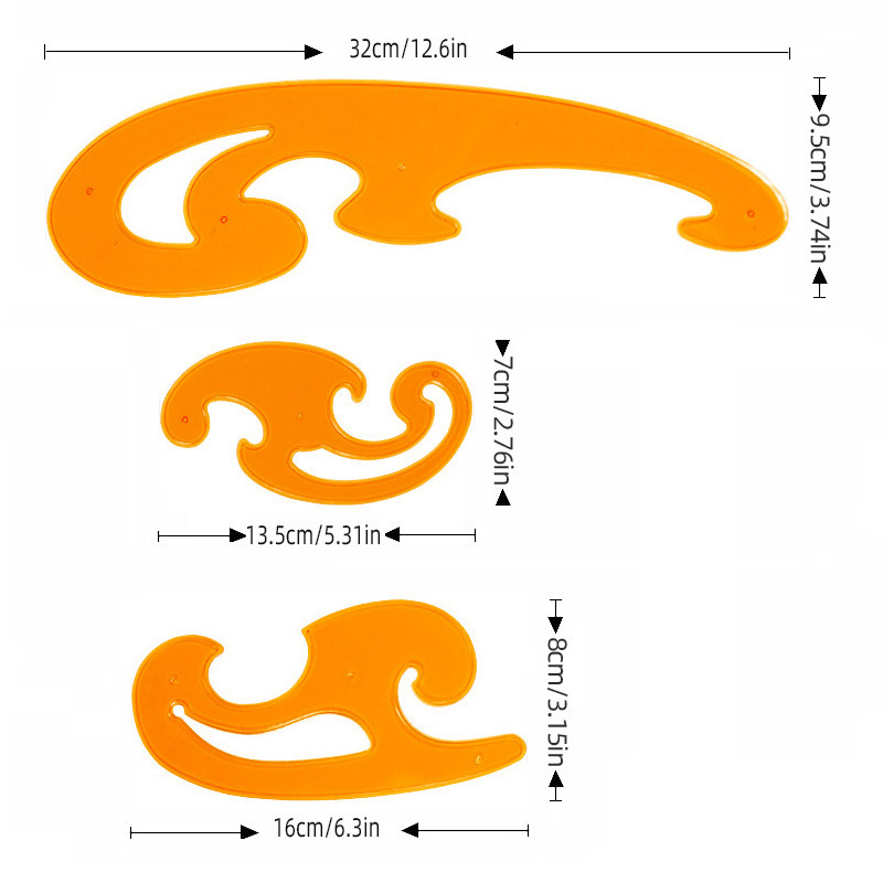 3-delige Curve Board set voor  - Interior Design Studio recensie en prijs